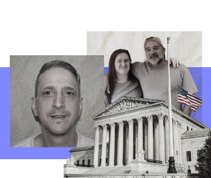 Richard Glossip (left), Jimmie 'Chris' Duncan (right)